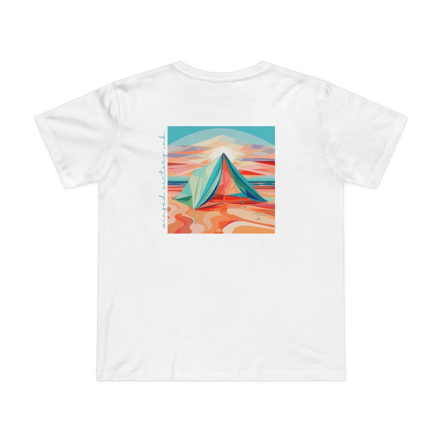 WOMENS: Beach Camping Tee