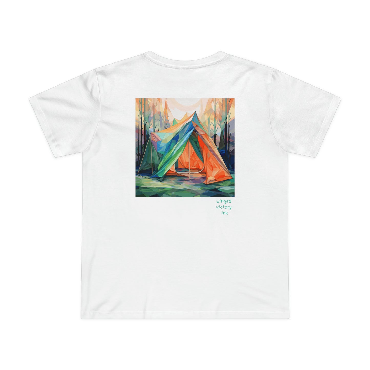 WOMENS - Forest Camping Tee