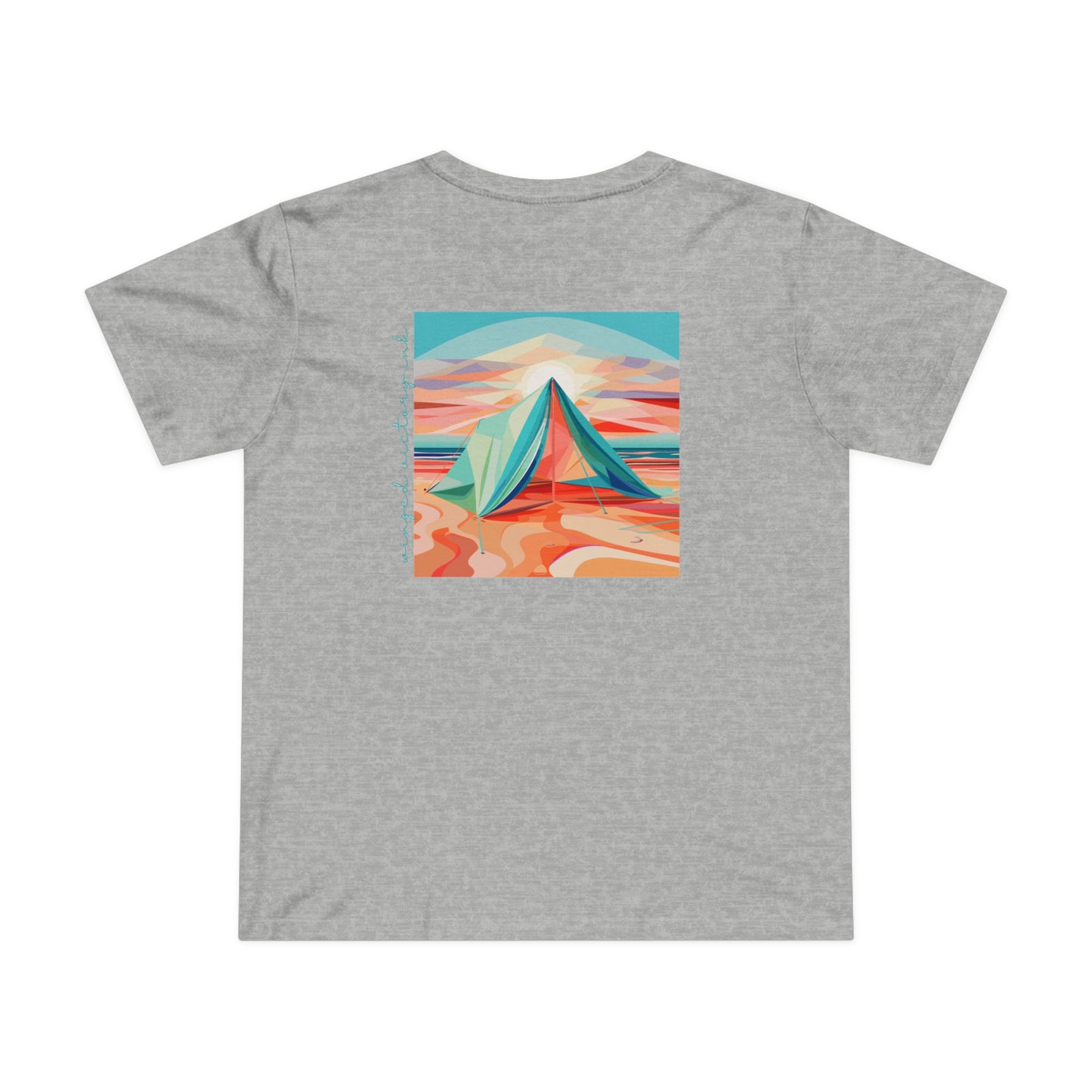 WOMENS: Beach Camping Tee