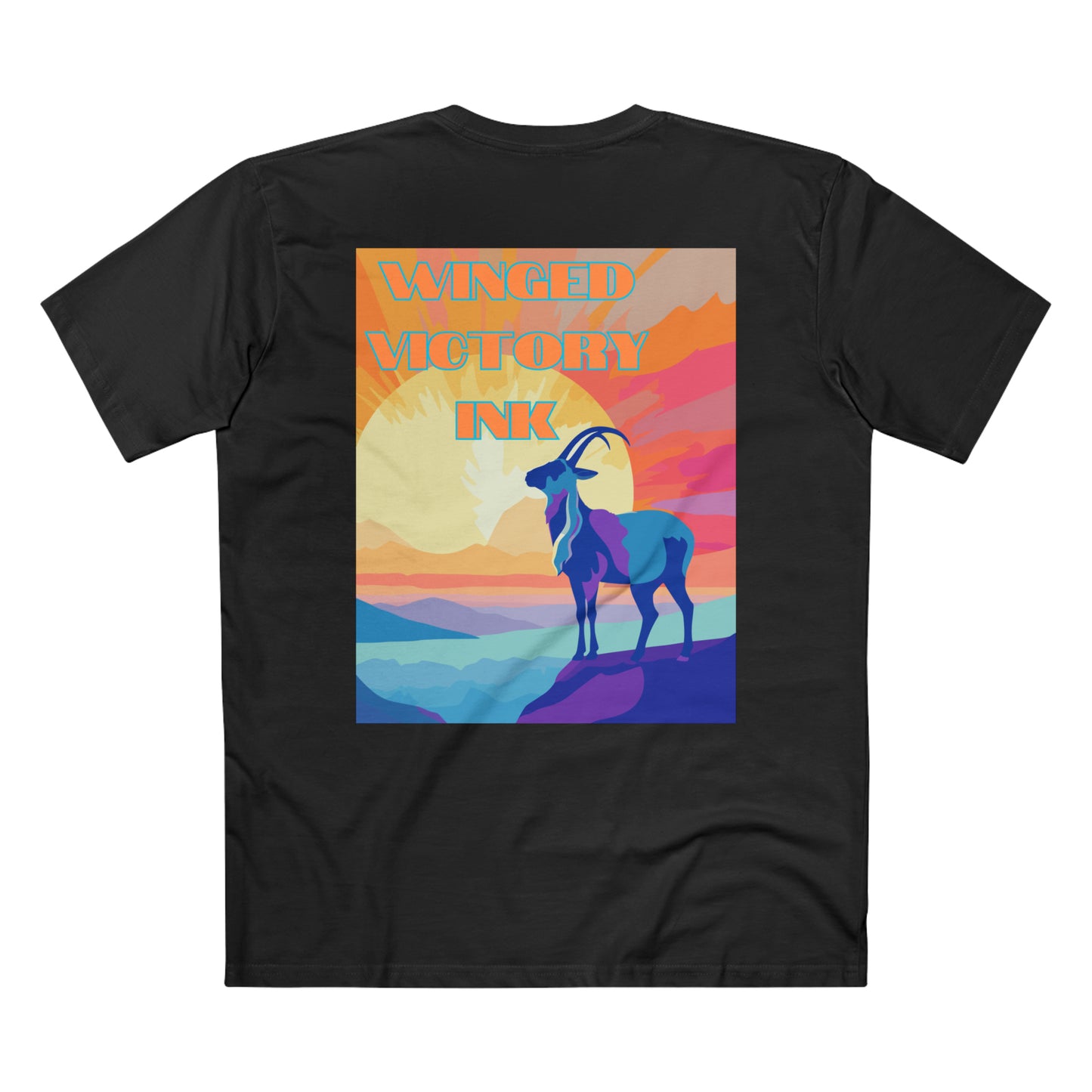 MENS - Contemplating Life Goat Tee