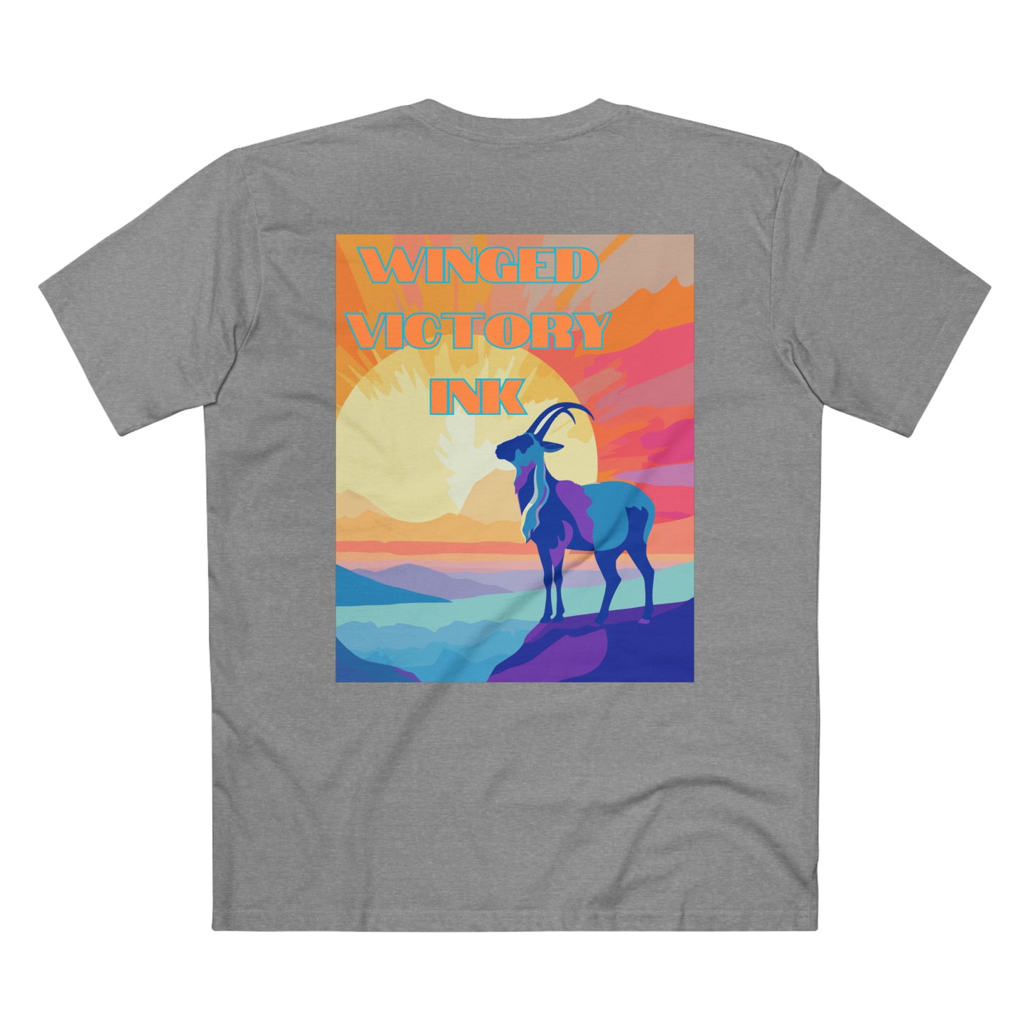 MENS - Contemplating Life Goat Tee