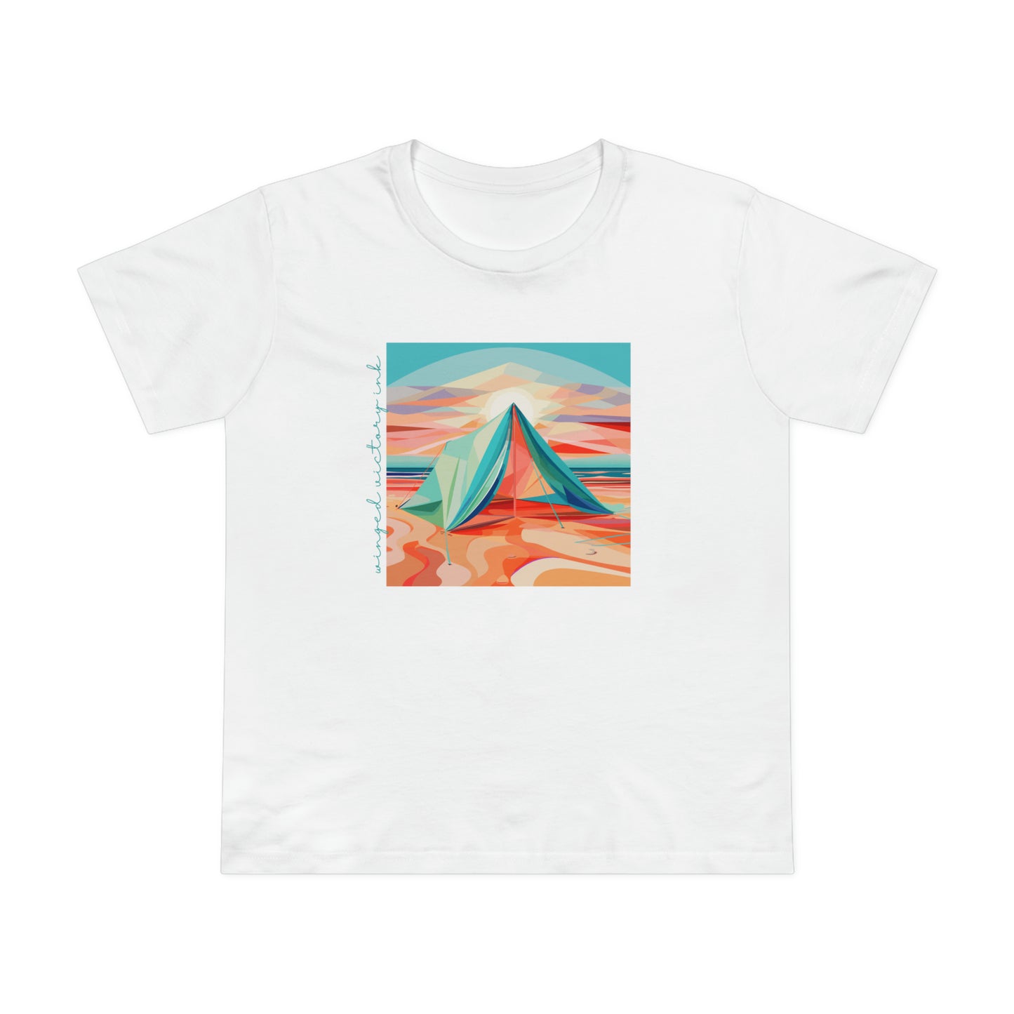 WOMENS - Beach Camping Tee