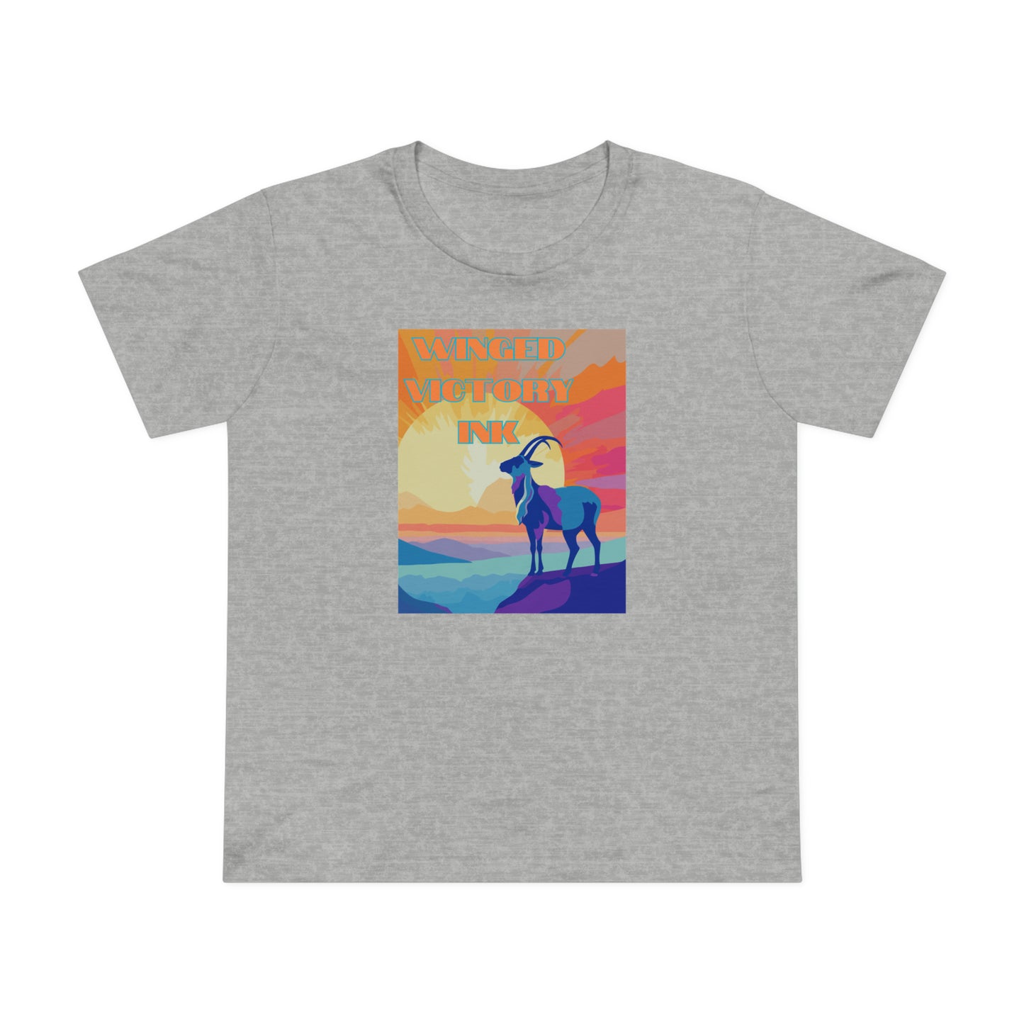 WOMENS - Contemplating Life Goat Tee