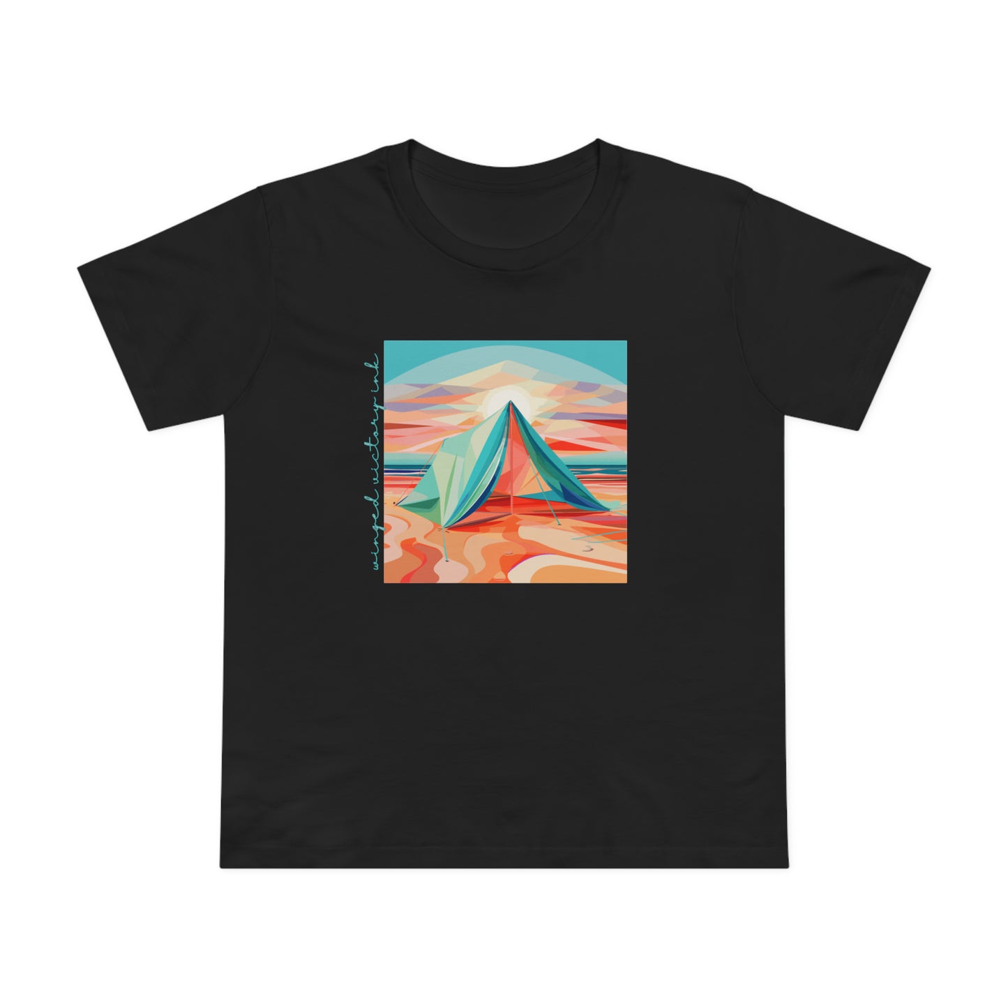 WOMENS - Beach Camping Tee