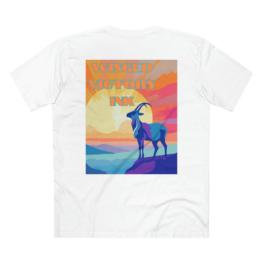 MENS - Contemplating Life Goat Tee